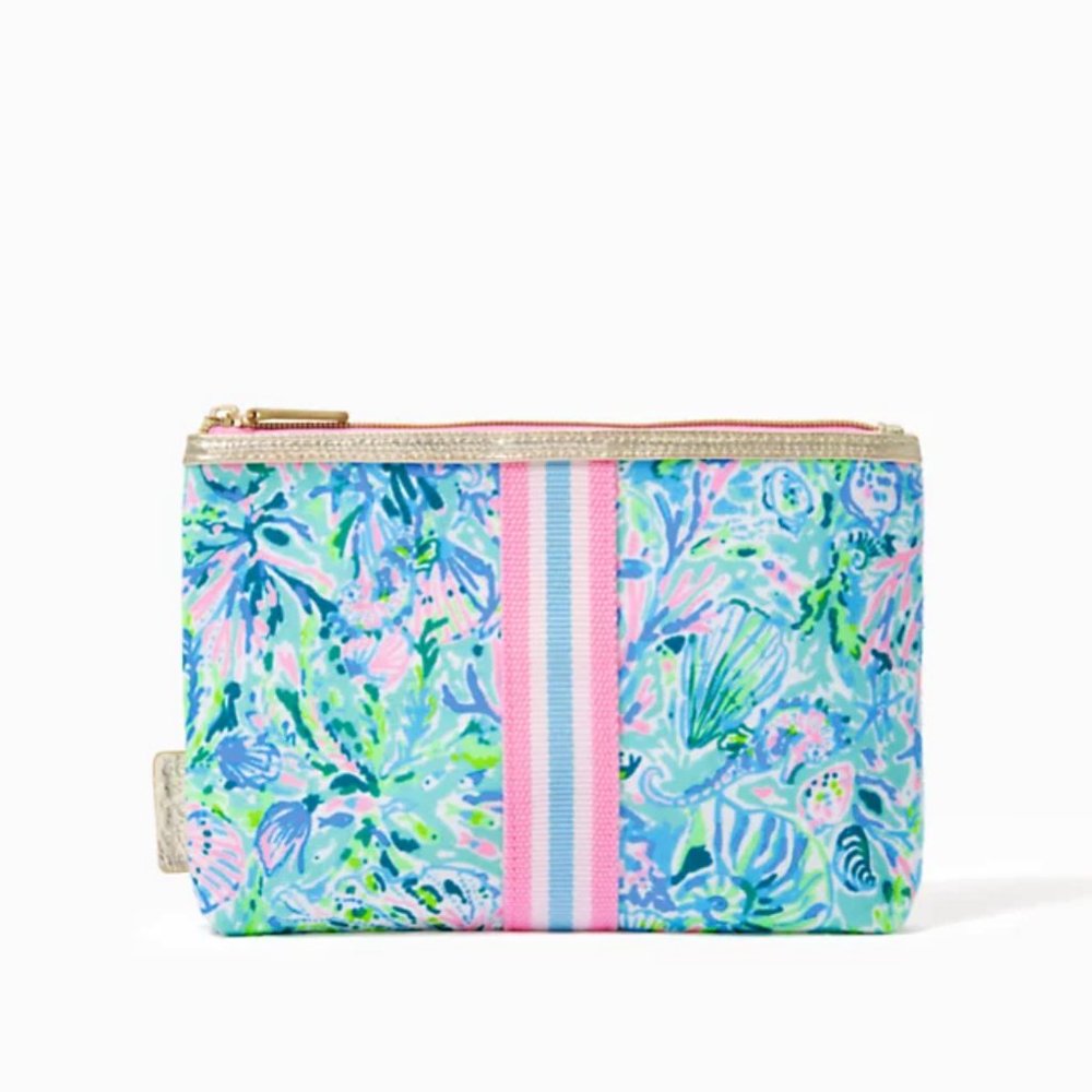 🏝️NWT Rare Lilly Pulitzer Printed Pouch 🏝️